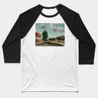 Outskirts of Paris by Henri Rousseau Baseball T-Shirt